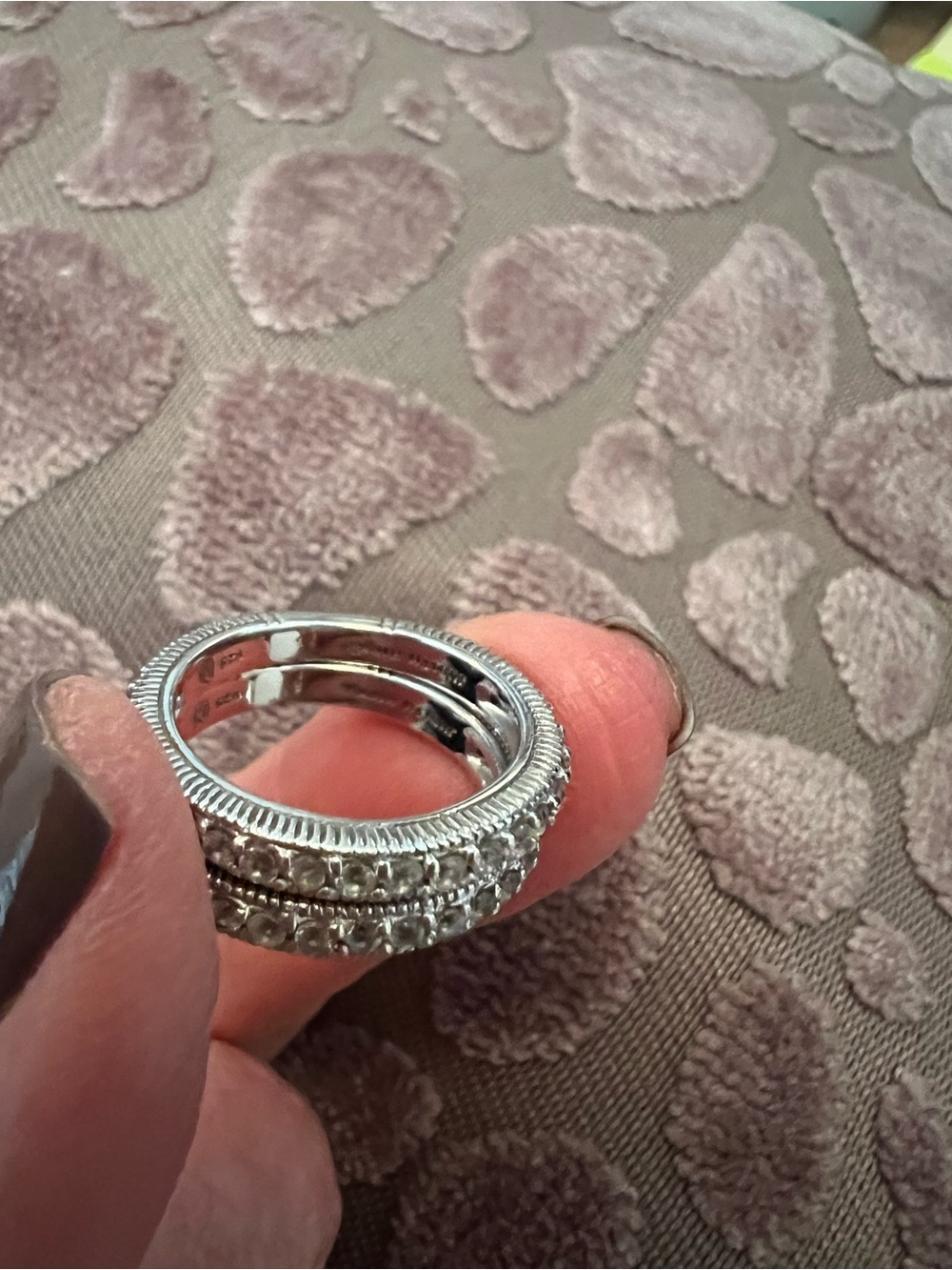 Judith Ripka Rings Size 6 - Picture 2 of 6